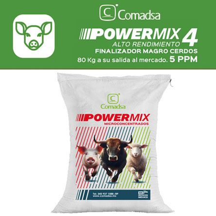 Power Mix 4 Finalizador Cerdos 5 PPM